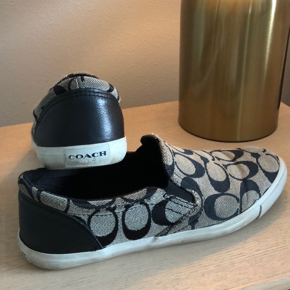 Coach slip on sneakers